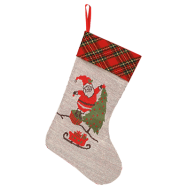 Т2588 Рождественский носок Дед Мороз