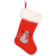 Т2589 Рождественский носок Снеговик